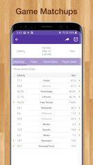 Screenshot 8: Women's Basketball WNBA Live Scores & Schedules