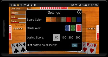 Screenshot 8: Hearts Card Classic