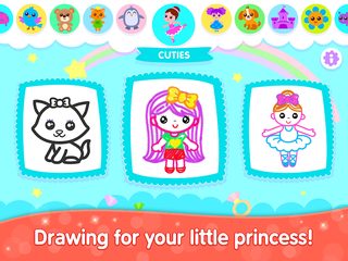 Screenshot 17: Bini Kids Drawing Games for Girls! Toddlers Apps!