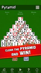 Screenshot 1: Pyramid Solitaire
