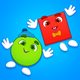 Learning shapes: toddler games for 1 - 4 year olds