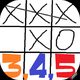 Tic-tac-toe 3-4-5