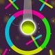 Color Fall Space Rider