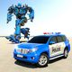 Police Robot Car Transform War