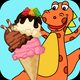 Dino Ice Cream - Dinosaur Cooking games for kids