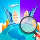 Find the differences: Traveling The World