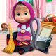 Masha and the Bear: House Cleaning Games for Girls