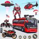 Bus Robot Car War - Robot Game