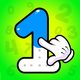 Tracing Numbers 123 & Counting Game for Kids