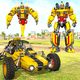 Flying Ghost Robot Car Game