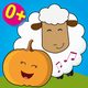 Animals & fruits -  game for toddlers from 1 year