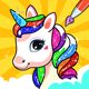 Unicorn Coloring Book & Unicorn Games for Girls