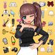Girl-Styledoll Fashion Show - 3D Avatar maker