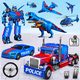 Police Truck Robot Game – Dino