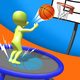 Jump Up 3D: Jump Dunk - Trampoline Basketball game