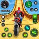 Superhero Bike Stunt 3D Games