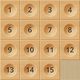 Sliding Puzzle: Wooden Classic